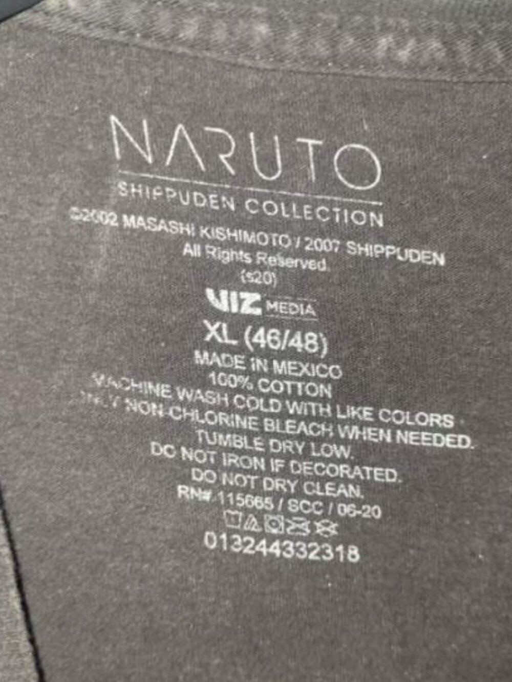 Naruto Shippuden Collection T-shirt XL (46/48) - Picture 3 of 3